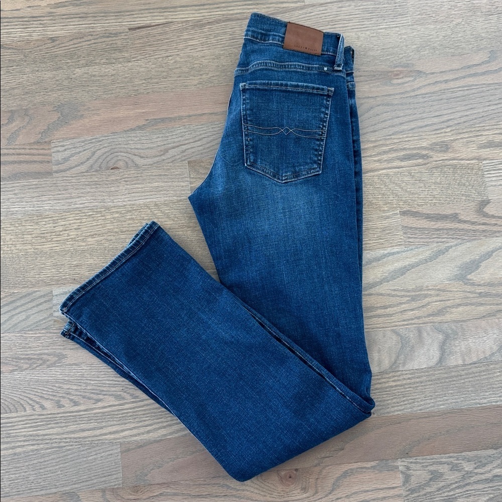 Lucky Brand Medium Blue Bootcut Jeans with Fading size 4/27 - Picture 5 of 5